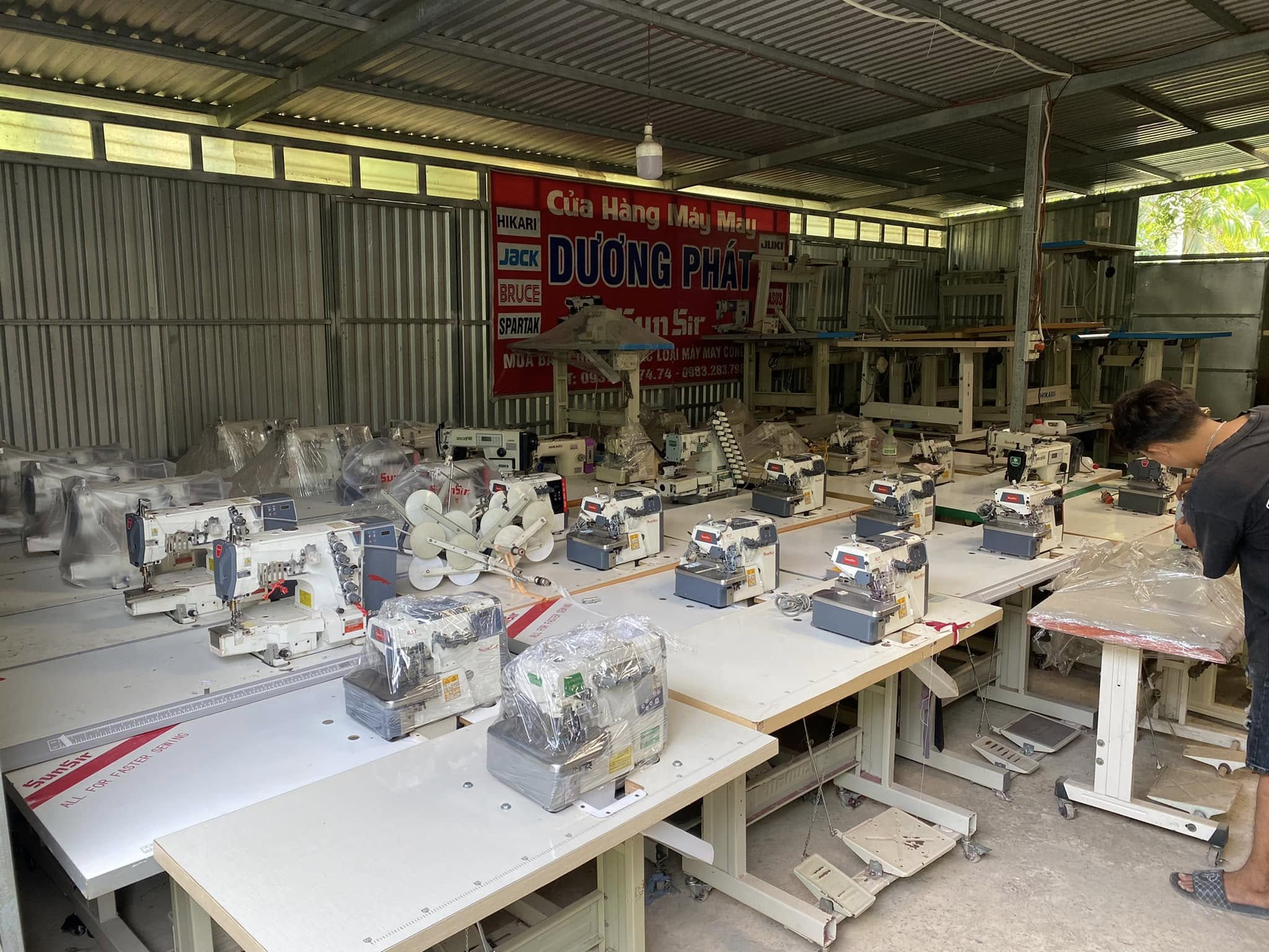 Địa chỉ mua bán máy may công nghiệp uy tín tại Trà Vinh