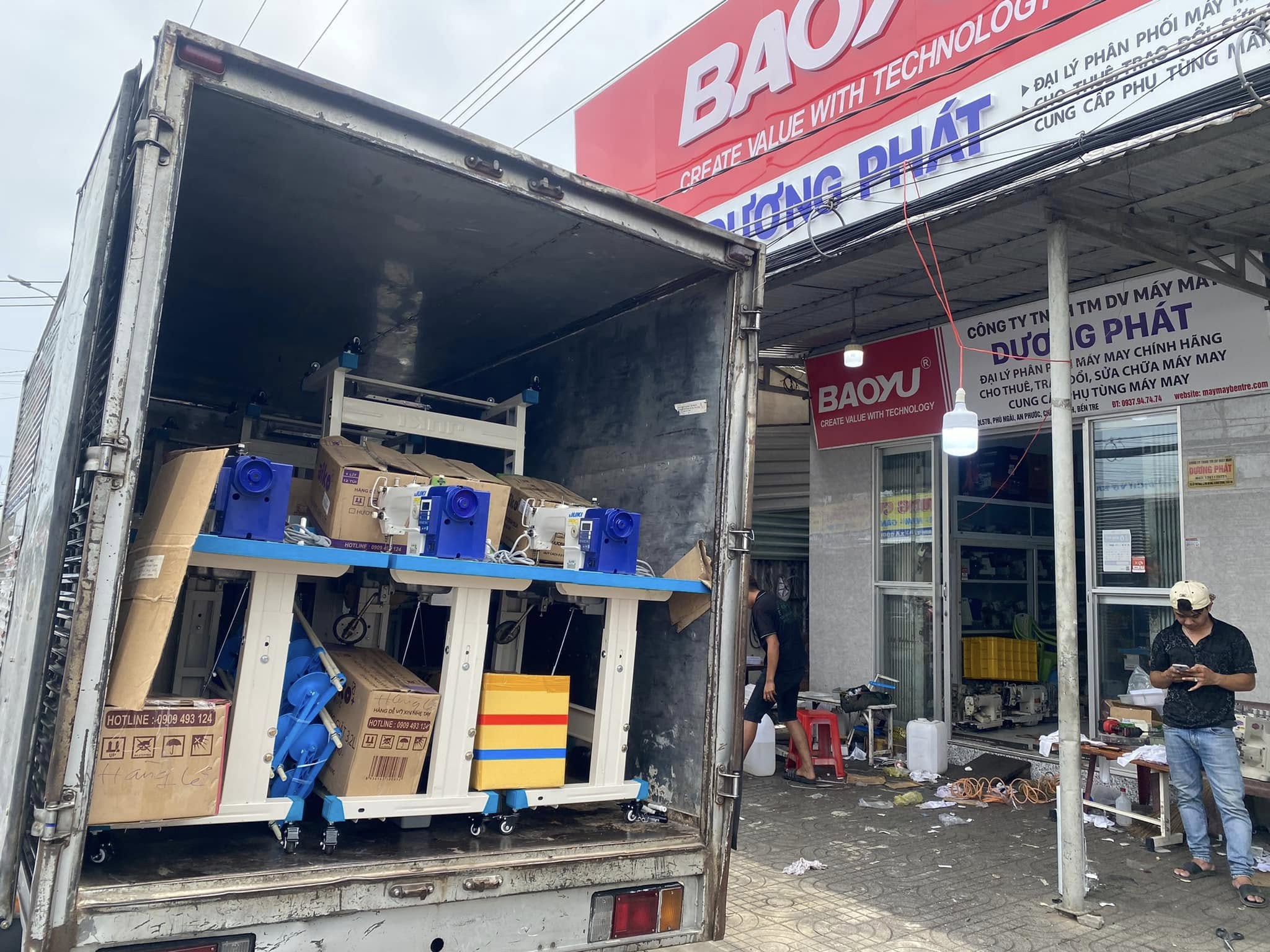 Cho thuê máy may công nghiệp giá rẻ tại Tiền Giang